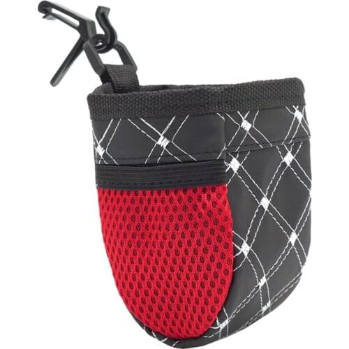 Car air conditioner air outlet hanging storage bag Air outlet with net pocket storage bag