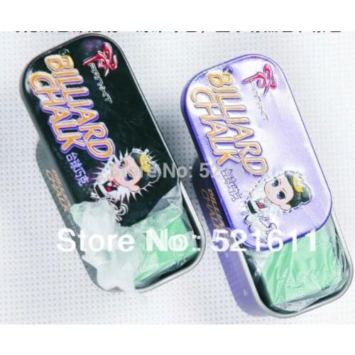 Free shipping 2pcs/lot professional PAN XT billiard snooker chalks hotsale high quality