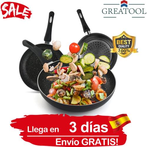 GREATOOL Stone Pans