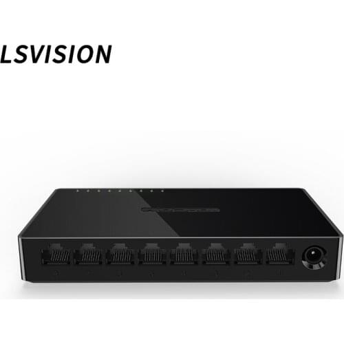 IP COM G1008-S Switch 8-port Gigabit monitoring dedicated switch 8*10/100/1000Mbps RJ45 Ports 4K MAC Switching capacity 16Gbps