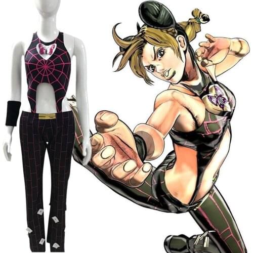 JoJos Bizarre Adventure Jolyne Cujoh Cosplay Costume
