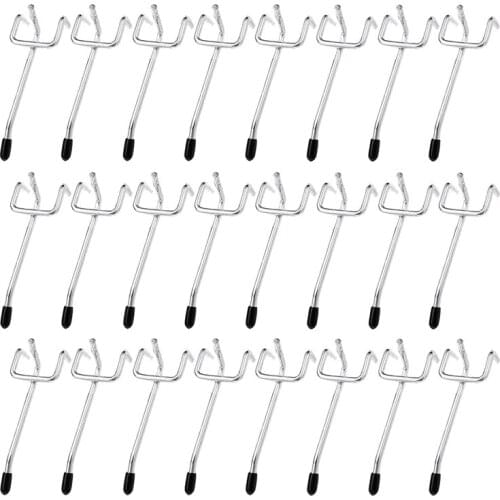 Pegboard Hooks Organizer Kit 80 pcs ,2-Inch Peg Board Asseccories,Shelf Hooks for Organizing Various Tools,80 Pack