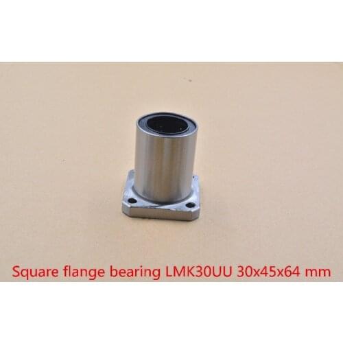 LMK30UU LMF30UU LMH30UU 30mmx45mmx64mm round flange linear ball bearing bushing for rod shaft cnc part