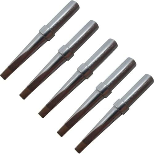 ETM Soldering Tip Long Chisel 3.2mm Fit WELLER WES51 WES50 WESD51 WE1010NA W1010 WE1010EU PES51 PES50 LR21 LR20 Iron Welding Bit
