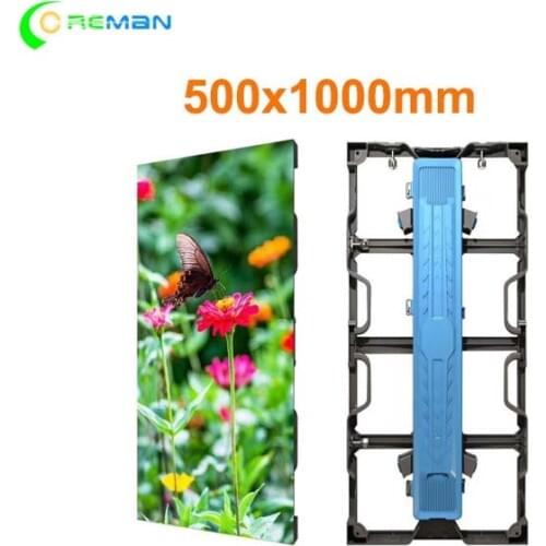 Full color 500*1000mm Panel P4.81 Video Wall Outdoor Rental Led Display For Stage Backdrops P4.81 LED SCREEN