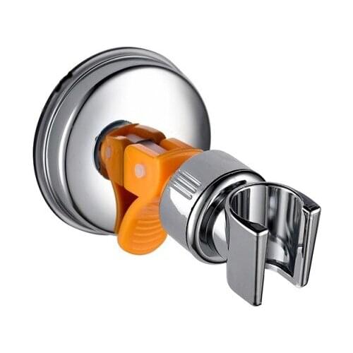 Adjustable Shower Head Holder Plastic Vacuum Wall Mount Strong Suction Shower Movable Bracket Fixed Bracket Bathroom Supplies