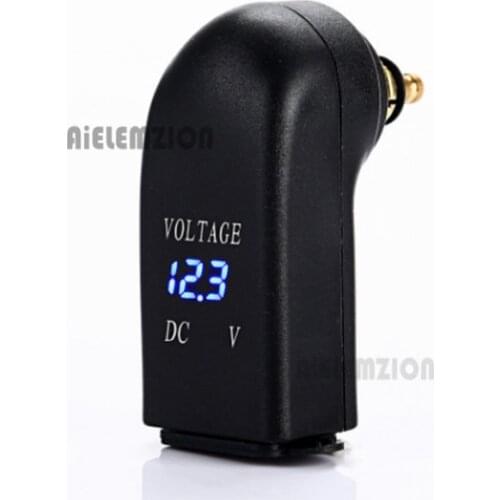 Blue Light 4.8A Dual USB Motorcycle Charger For Hella DIN Socket To USB Adapter for BMW Motorcycle Charger Voltmeter Usb Charger