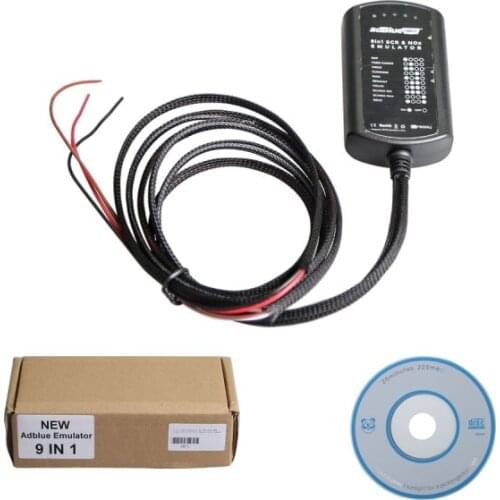 10pcs Adblue Emulator 9 in 1 Full Chip Upgrade adblue emulator 8 in 1 With NOX Sensor Emulator For 9 Trucks Ad Blue Emulator