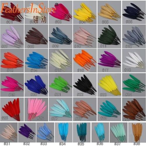 Beautiful Duck Feather for Jewelry Crafts 200pcs 10-15CM DIY Goose Feathers Headdress Assesoires Plume