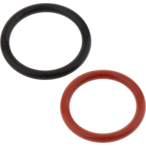 2X Power Steering Pump Inlet Outlet Rubber O-Ring Gasket Seals 91345-RDA-A01