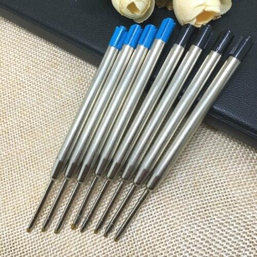 5PCS Tactical Pen Refills Black Roller Ball Pen Refill Black Ink Fit for Multi-kinds for Laix Tactical Defense Pen InkCartridges