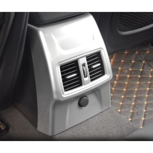 Auto Car Rear Anti Kick Air Outlet Vent Panel Trim Cover Styling Sticker For Bmw Series 1 2017 Sedan New Covers