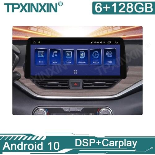 12.3" 8Core Android 10 Car Multimedia Player Radio GPS Navigation for Nissan TEANA 2019 2020 CarPlay WiFi 4G BT Touch Sceen