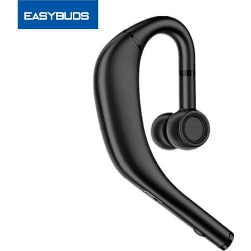 EASYBUDS Handsfree Business Wireless Earphone Bluetooth 5.0 Headphone Earhook Single Earbuds Waterproof Headset With Microphone