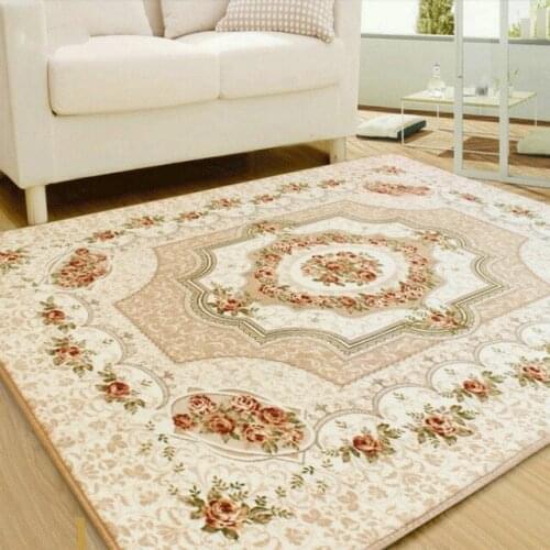 Large Carpet for living Room Kitchen Bath Mat Childrens Crawling Rug European Jacquard Floor Mats Office Chair UD103
