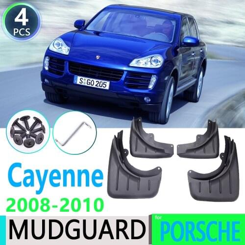 For Porsche Cayenne 9PA 2008 2009 2010 Classic Car Fender Mudguard Mud Flaps Guard Splash Flap Car Accessories