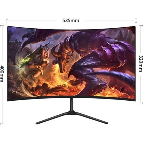 Factory Oem Pc Monitor 27 Inch 4K Curved Screen Monitor Full 1080p LCD Gaming Monitor