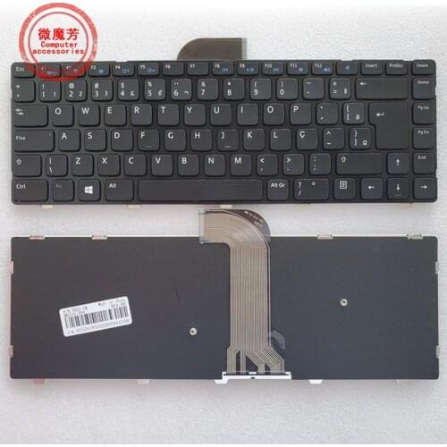 BR Laptop Keyboard for Dell Inspiron 3421 14R-2158 V2421 15Z 5523 14(3421) 14R(5421) N5421