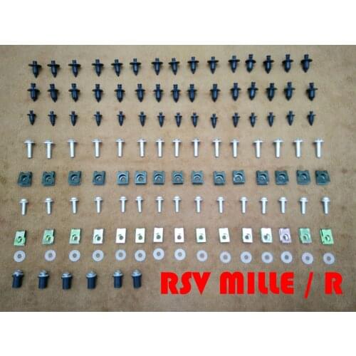 Fairing Bodywork Kit Bolts Screws For Fit Aprilia RSV MILLE / R 1999-2003