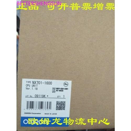 NX701-1600... NX Series CPU Unit Brand New & Original .MODULE