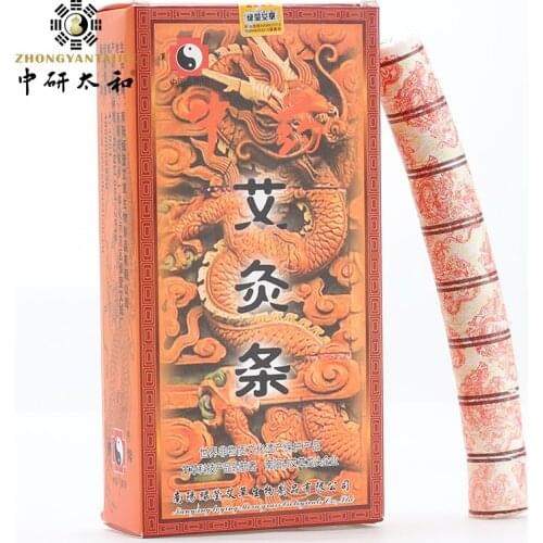 Hanyi Moxa Stick Moxa Stick Rolls Moxibustion Therapy Segmentation Stick with 8 Pcs for each Stick