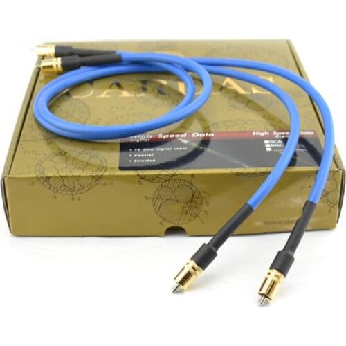 Pair yter Clear Light hifi RCA Interconnect Cable for CD Play AMP audio rca cable