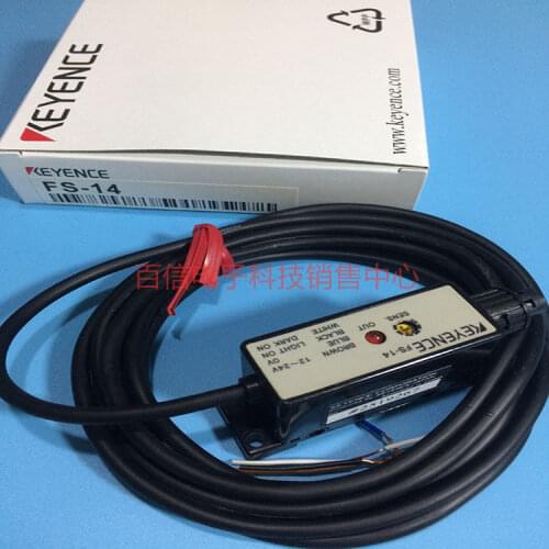 Sell Genuine FS-14 Fiber Optic Amplifier Speed Regulation Sensing Sensitivity Distance