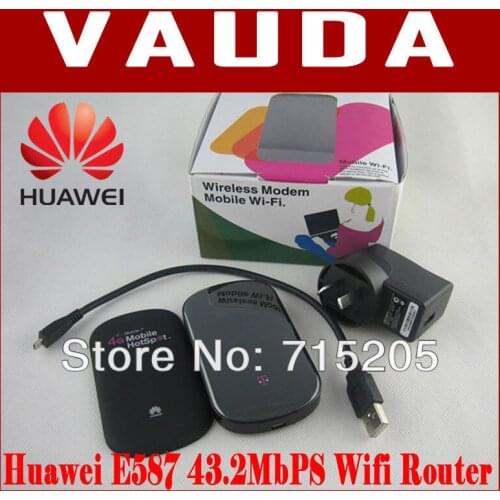 Unlocked Huawei E587 3g wifi router 42Mbps mobile hotspot