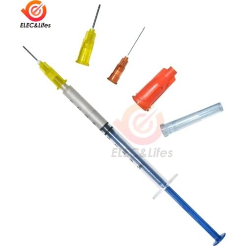 0.2ML 0.25ML 0.3ML 0.5ML Silver Conductive Adhesive Paste Wire Electrically Conduction Paste Electrical Paint for PCB Board DIY