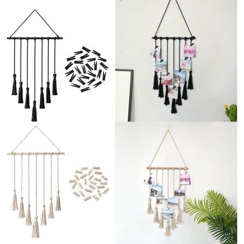 Chic Macrame Handmade Boho Lace Tapestry Nursery Wall Hanging Room Decor