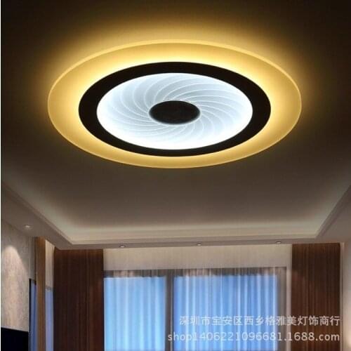 Modern led ceiling light living room bedroom cafe hotel Ceiling Lamp Fixtures E27 led ceiling lamps ceiling light fans