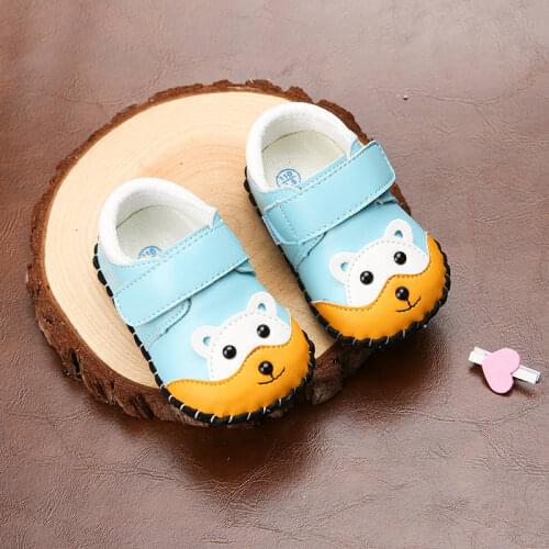 New cartoon men and women baby toddler shoes spring 4-12 months baby soft bottom shoes manual step before the girls shoes