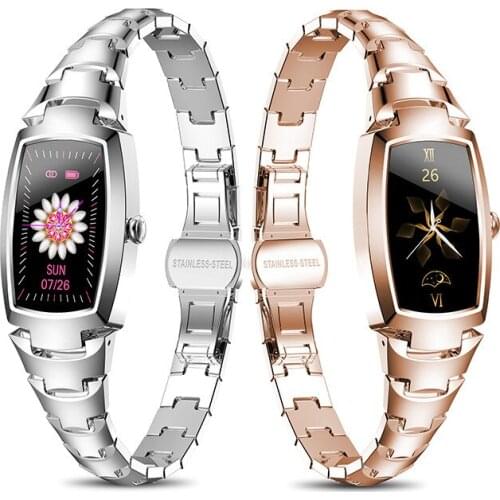 FEOOE Ladies Color Screen Fashion Smart Bracelet Health Monitoring Multi-sports Mode Compact Portable Watch TY