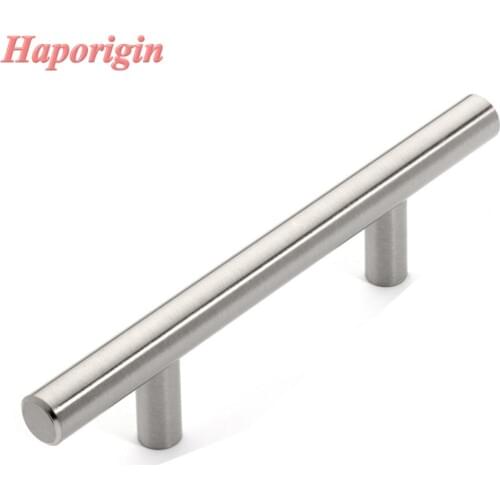 12mm Hollow Stainless Steel Handle Kitchen Cabinet Drawer Handles Modern Furniture Cupboard Closet Dresser Decorative Door Knobs