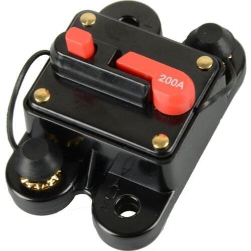 12V-24V DC 60A 80A 100A 150A 200A 250A Home Solar System Waterproof Circuit Breaker Reset Fuse Inverter