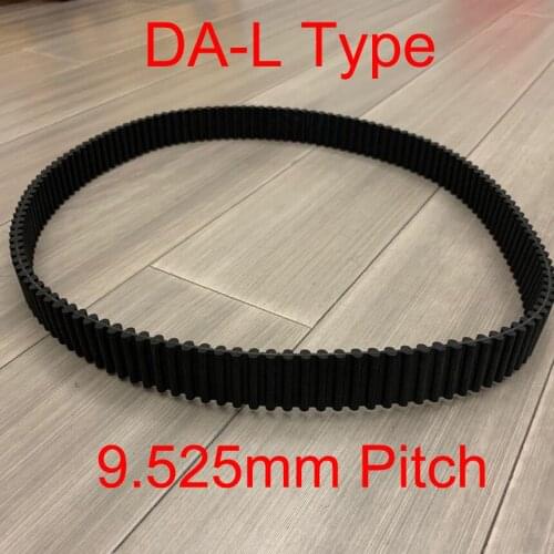 D-240L D-244L D-248L 128 130 132 T Double Side Tooth 12.7mm 20mm 25mm 38mm Width 9.525mm Pitch Cogged Synchronous Timing Belt
