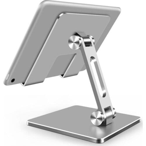 Aluminum Alloy Holder Desktop Bracket Lazy Folding Tablet Computer Stand For IPad Huawei Apple Mobile Phone Holder Adjustable