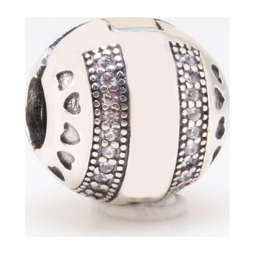 Hot Sale Genuine 100% 925 Sterling Silver Classic Positioning Buckle Suitable For Original Diy Bracelet