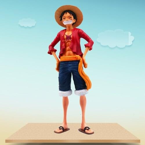 Anime One Piece Action Figures Luffy Pvc Figurine Monkey D Luffy Classic Laughing Face Changing Cartoon Doll Model Figure Toys