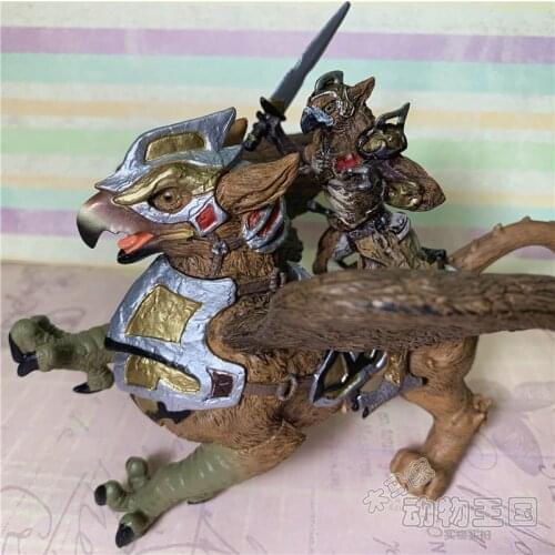 Pvc figure mythical magic animal model toy orc lion eagle out of print