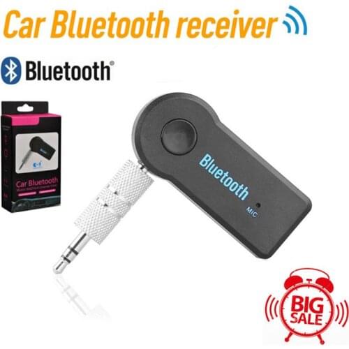 Hot sale Wireless Bluetooth 4.0 Receiver Transmitter Adapter 3.5mm Jack For Car Music Audio Aux Headphone Reciever Handsfree