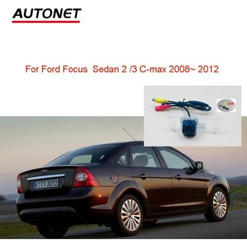 Autonet Rear view camera For Ford Focus Sedan 2 /3 2008~ 2012 C-Max AHD CVBS rear camera/license plate camera