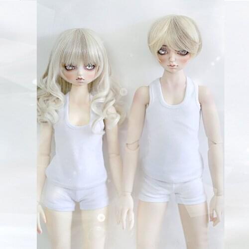 [wamami] 06# White & Black Vest/T-Shirt 1/3 SD DOD AOD DZ BJD Dollfie