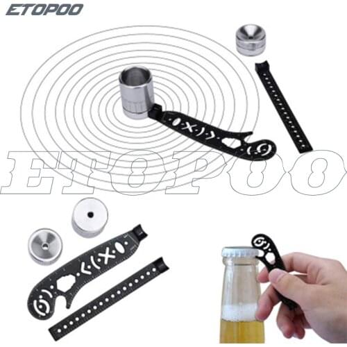 Multifunction Cross-line Tool Design Drawing Curved Metallic Ruler Mini Compass Protractor Combo-Circles Drawing Patterns Gauge