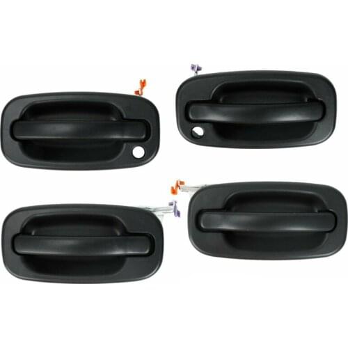 Exterior Door Handle Fit for 2004-2006 Chevrolet Silverado 1500 Set of 4 15034985 15034986 15721572 15721571