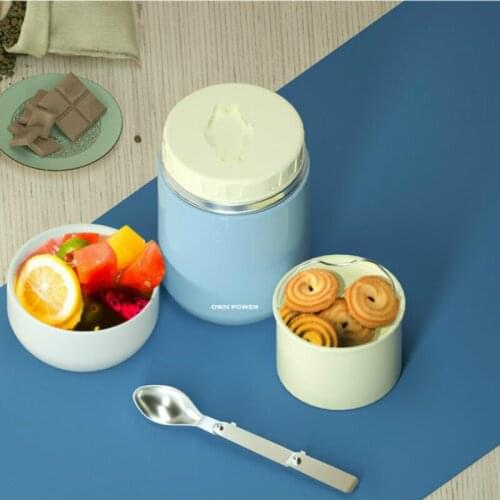 OWNPOWER Food Thermos,1000ml/1200ml 316 Stainless Steel Container Business Portable Picnic, Insulated Lunch Box,Noodles maker