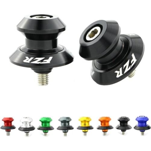 Fit For Yamaha FZR400 FZR600 FZR750RT FZR1000 Swing Arm Screws Spools Sliders Swingarm Stand Bobbins CNC Motorcycle Stands