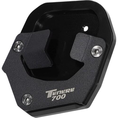 Motorcycle Kickstand Foot Enlarger Foot Side Stand Extension Plate for Yamaha Tenere 700 Tenere700 2019-2021