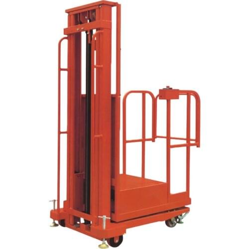 Qiyun 2.7m CE ISO 200kg Semi Electric Aerial Smart Order Picker Low Profile Hydraulic Work for factory warehouse