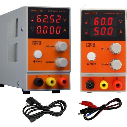60V 5A DC Regulated Power Adjustable Switching Power Supply NPS605D Digital Display Regulator laboratory Power Source